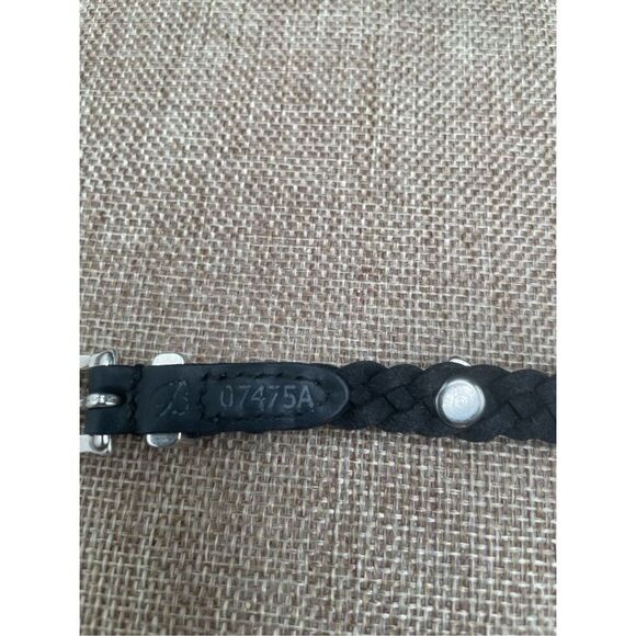 Brighton BANDITS Roped Heart Braid Bandit Bracelet STYLE 07475A Black - Picture 14 of 15